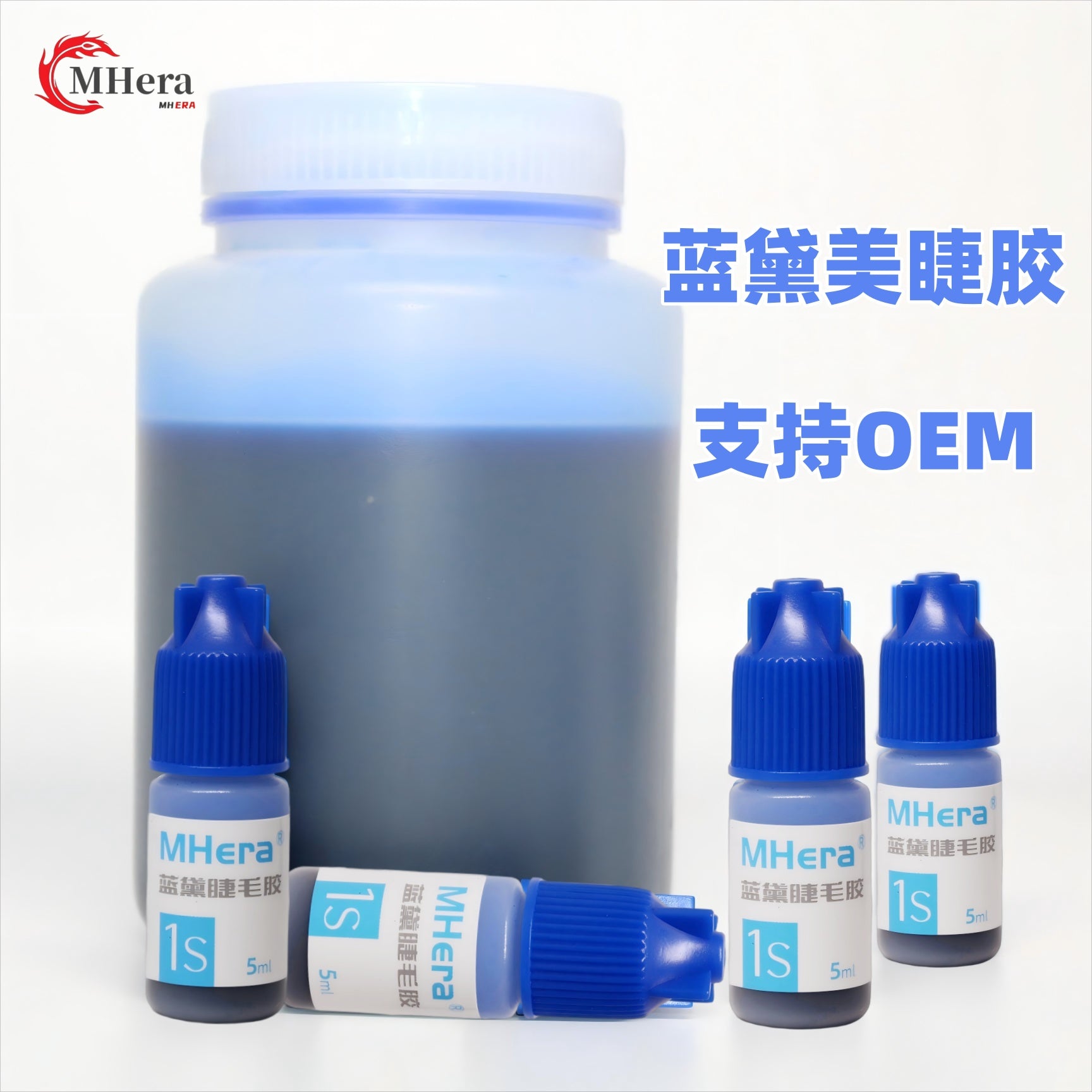 Adhesive for eyelash grafting, purple shake free 1-second quick drying type, specialized for eyelash stylists